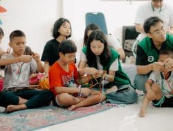 Mini Voluntrip dari Titik Awal Hadirkan Pengalaman Belajar Interaktif bagi Anak Panti di Tabanan