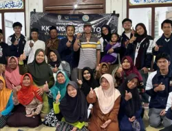 Mahasiswa KKN dari FIB UNDIP Sosialisasikan Budaya Mottainai untuk Warga Desa Ngargotirto