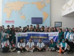 Mahasiswa Akuntansi UST Menggali Makna ‘Lawan Sastra Ngesti Mulya’ Melalui Kunjungan Mahasiswa Ke PT Yakult Indonesia Persada