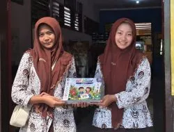 Diuji di PAUD dan TK, Edibluxe Paint Karya Dua Siswi MAN 1 Lamongan Tuai Respons Positif